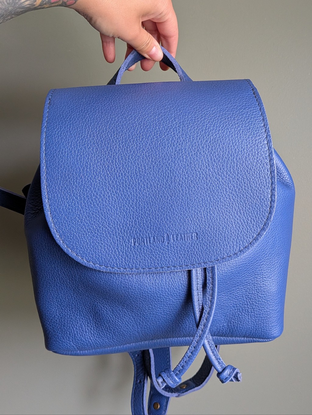 Portland Leather Goods Bucket Backpack